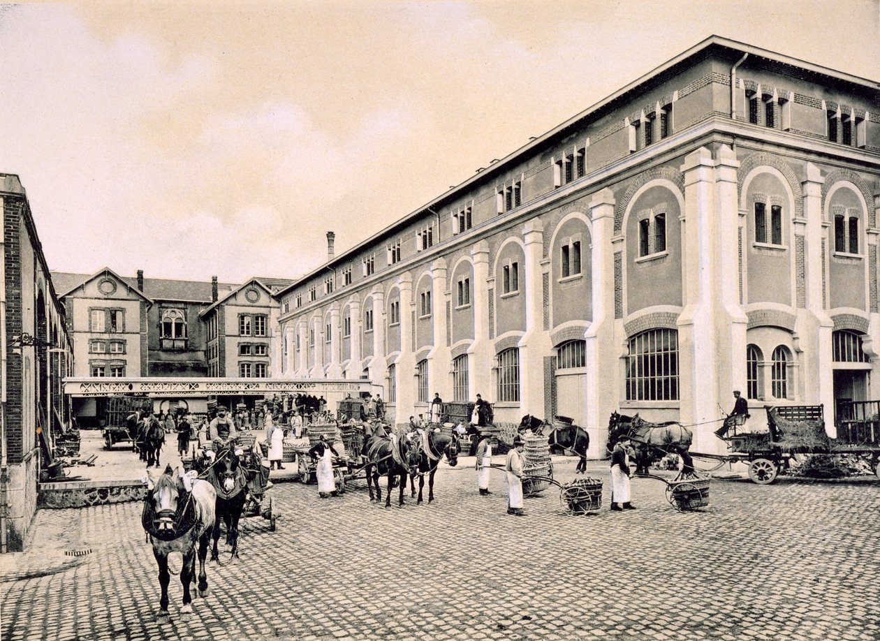 Vogner for transport av Champagne, fra 