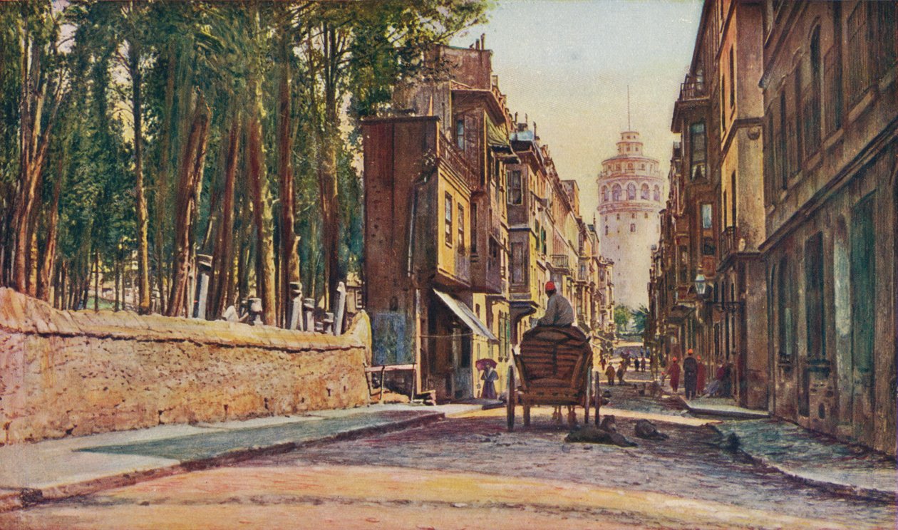 Konstantinopel, ca 1930-tallet av ENA
