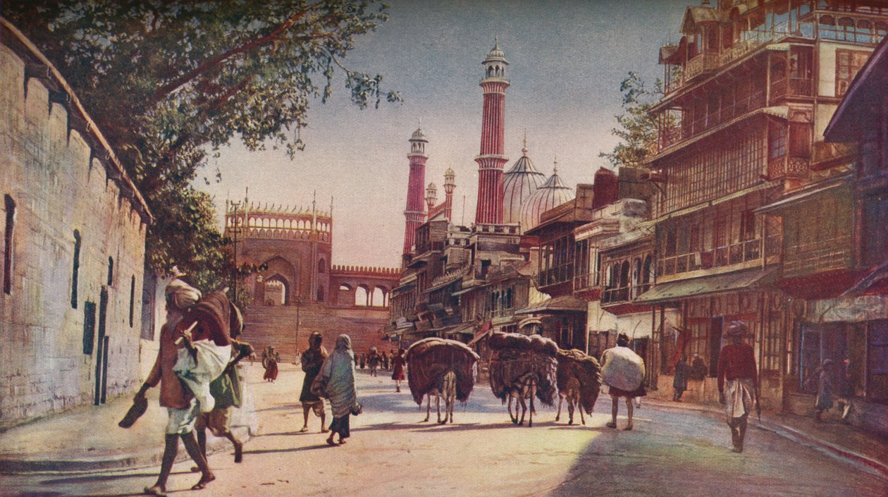 Delhi, ca 1930-tallet av ENA
