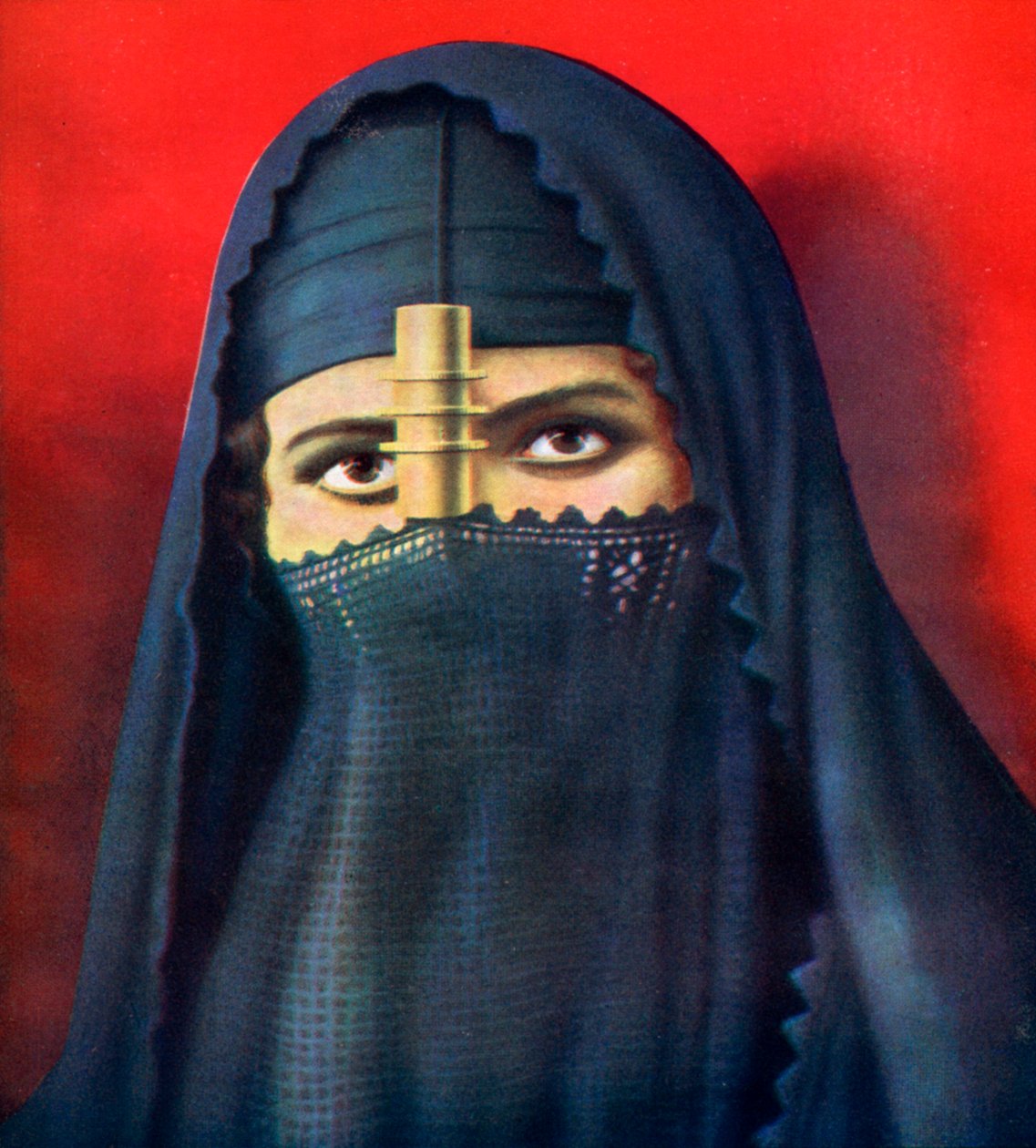 Egyptisk kvinne, c1922 av ENW Slark