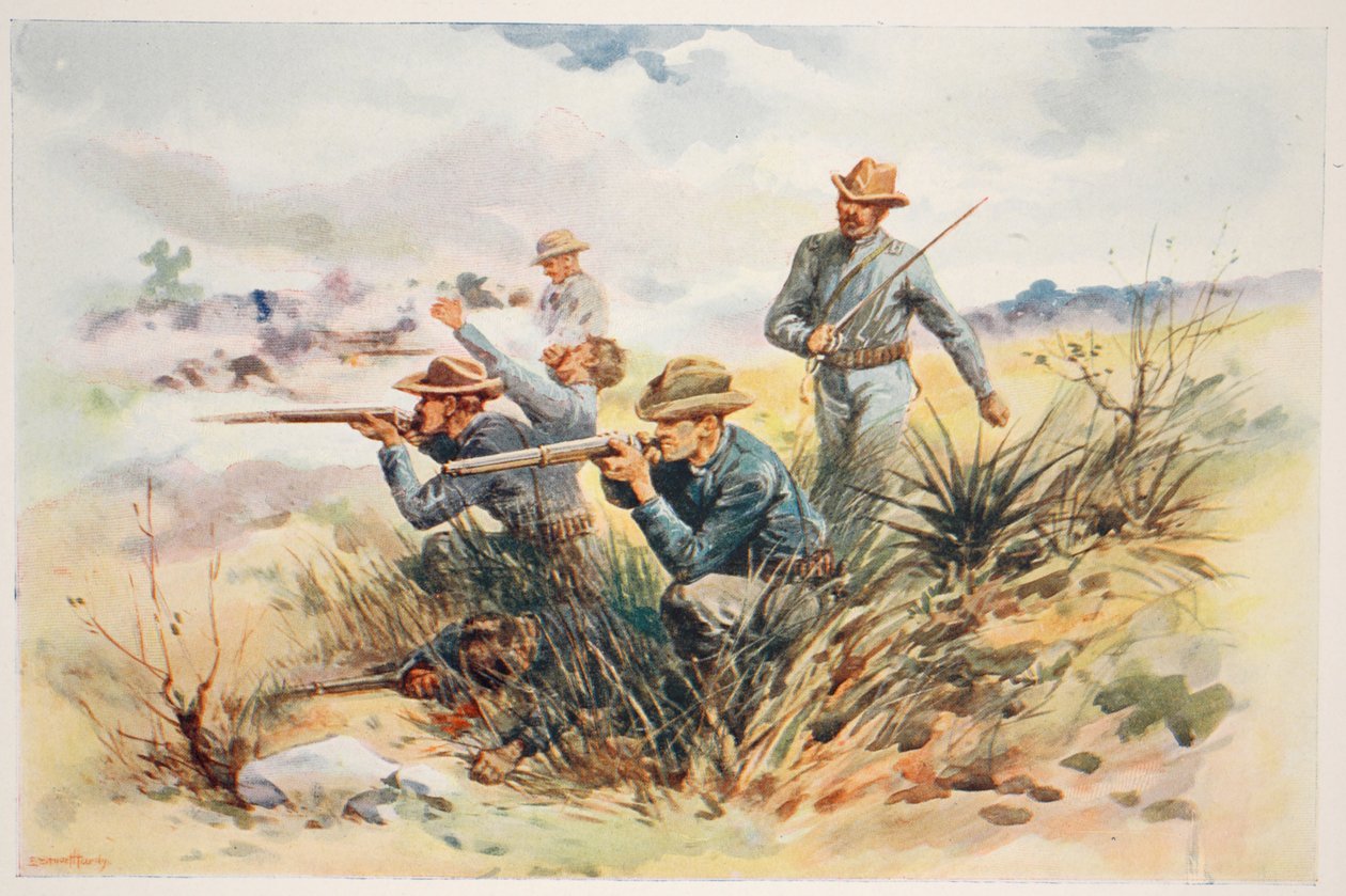 The Marines at Guantanamo, illustrasjon fra 
