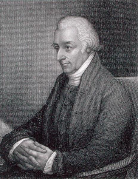 Lindley Murray (1745-1826) gravert av Stephen Henry Gimber (fl.c.1806-d.1862) (gravering) av E. (after) Westoby