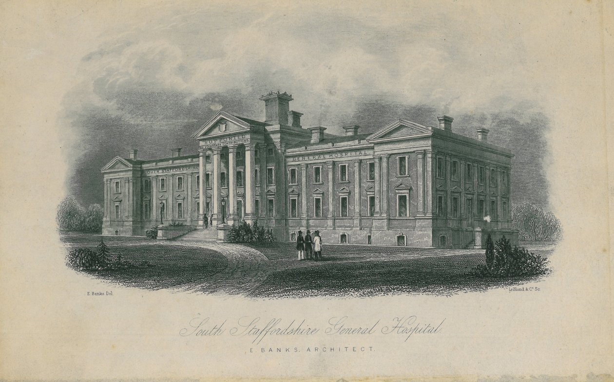 South Staffordshire General Hospital av E. Banks