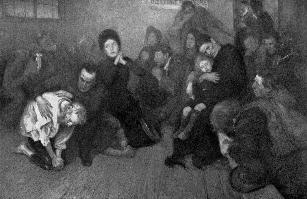 Et tilfluktssted for Frelsesarmeen, 1898. av E. Borough Johnson