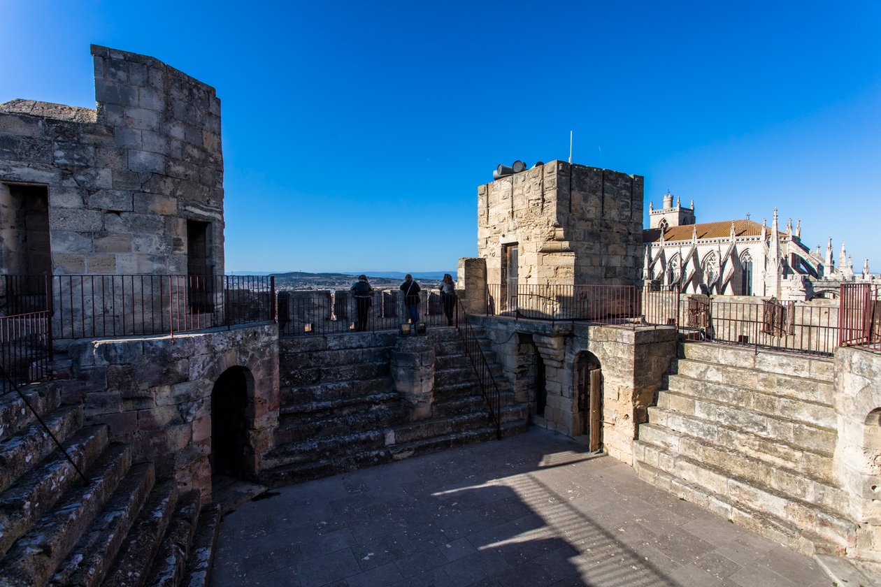 Gilles Aycelin-tornet og katedralen, Narbonne, Aude (bilde) av E. Dieudonne