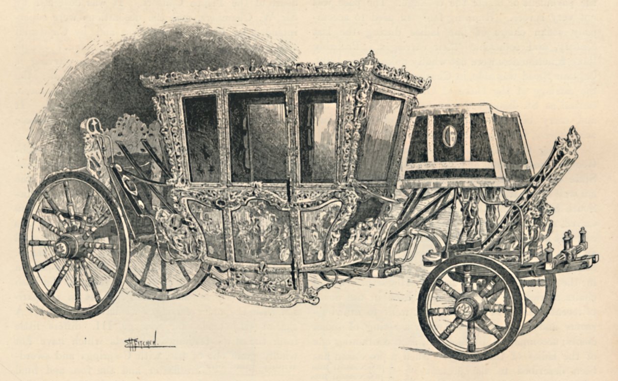 Høyttalervognen: Syttende århundre. South Kensington, 1886 av E H Fitchen