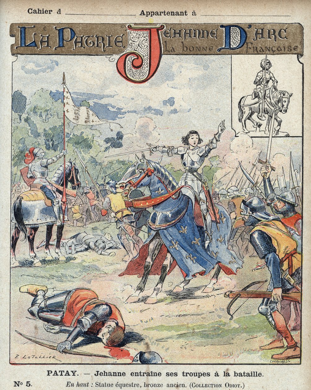 Hundreårskrig mellom Frankrike og England av E. Letellier