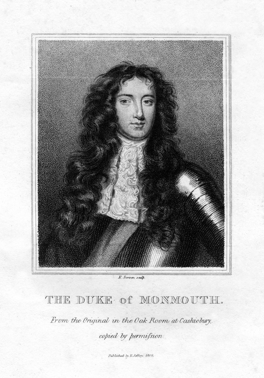 James, hertug av Monmouth, 1806 av E. Scriven