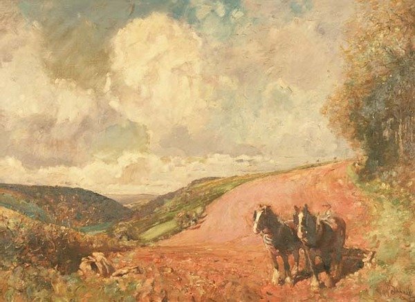 Den røde jorda i Devon av E. and Freyburg F.P.(fl.c.1896) Bucknall