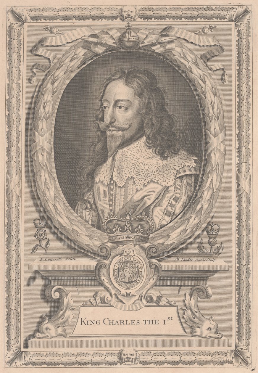 Charles I av E. and Gucht, M. van der Lutterill