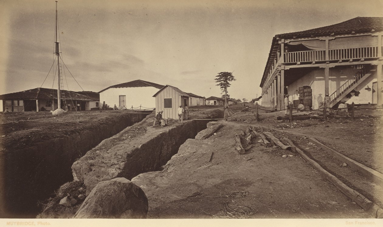 Acajutla av Eadweard Muybridge