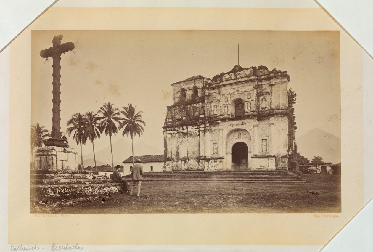 Katedral, Escuintla, Guatemala av Eadweard Muybridge