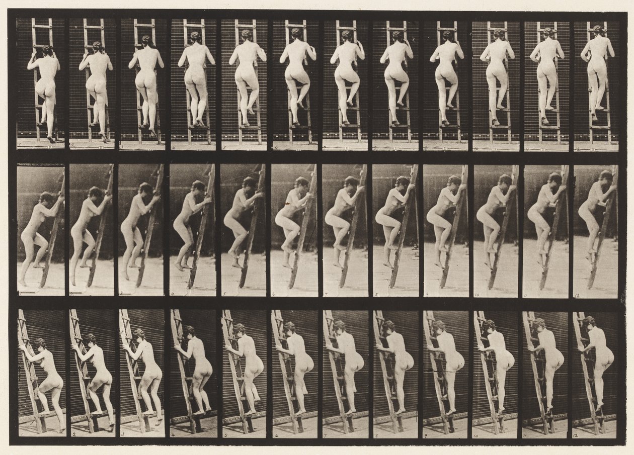 Plate 112. Stigestige av Eadweard Muybridge