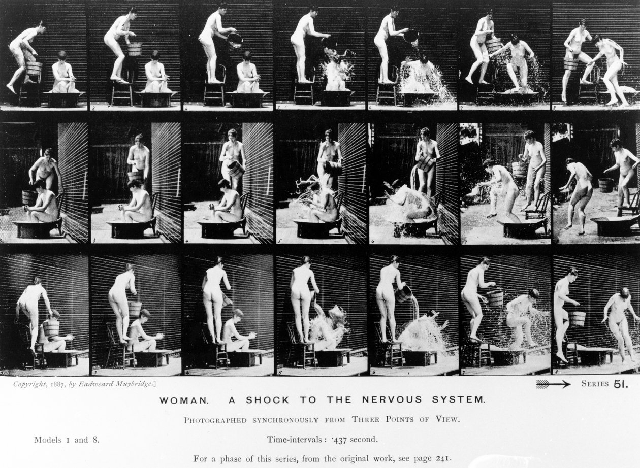 Kvinne. A Shock to the Nervous System, 1887, illustrasjon fra 