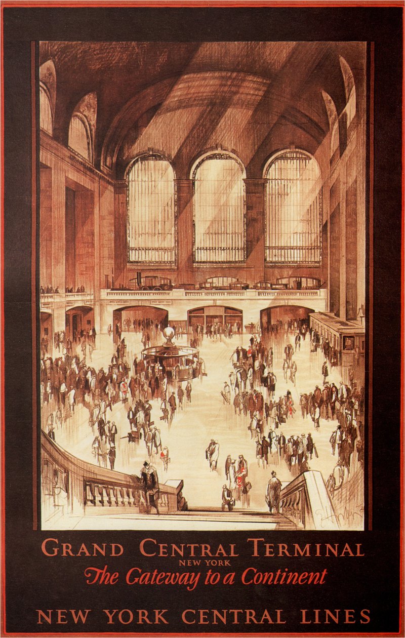 Grand Central Terminal, New York, 1927 av Earl Horter