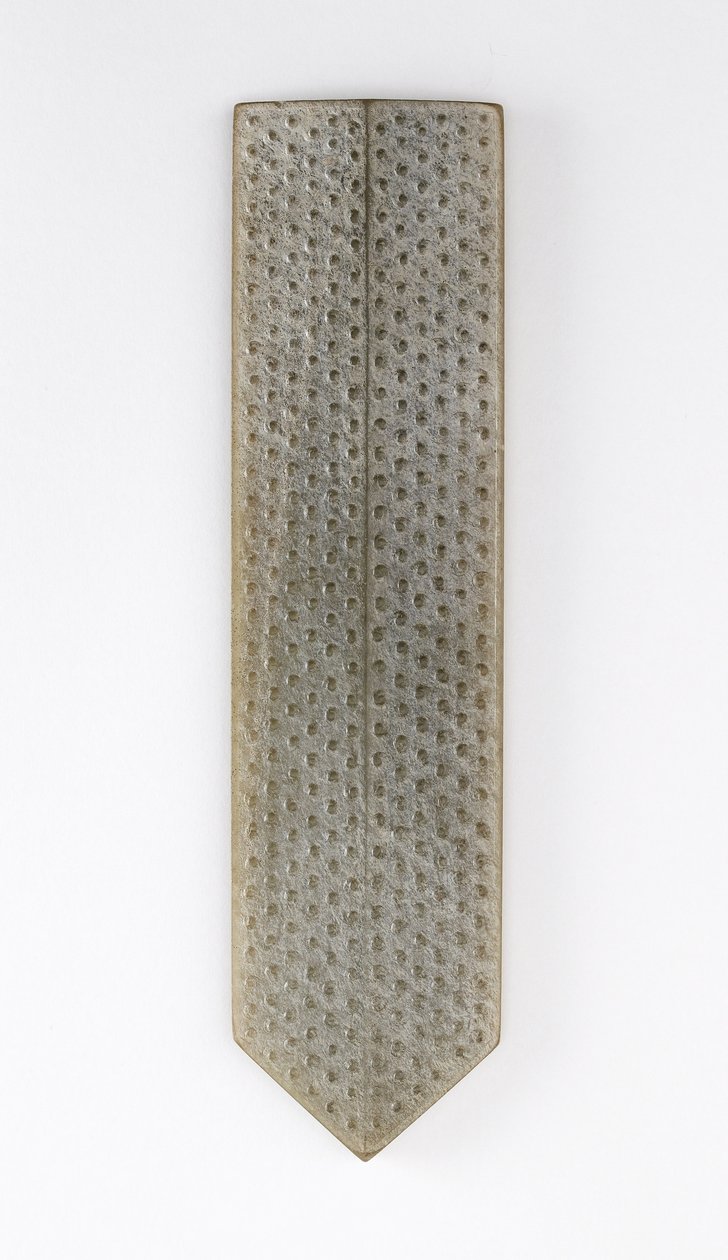Seremonielt redskap (jade) av Eastern Zhou Dynasty Chinese School