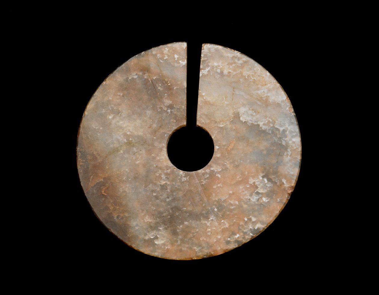 Øredobb, en av et par, 8.-7. århundre f.Kr av Eastern Zhou Dynasty Chinese School