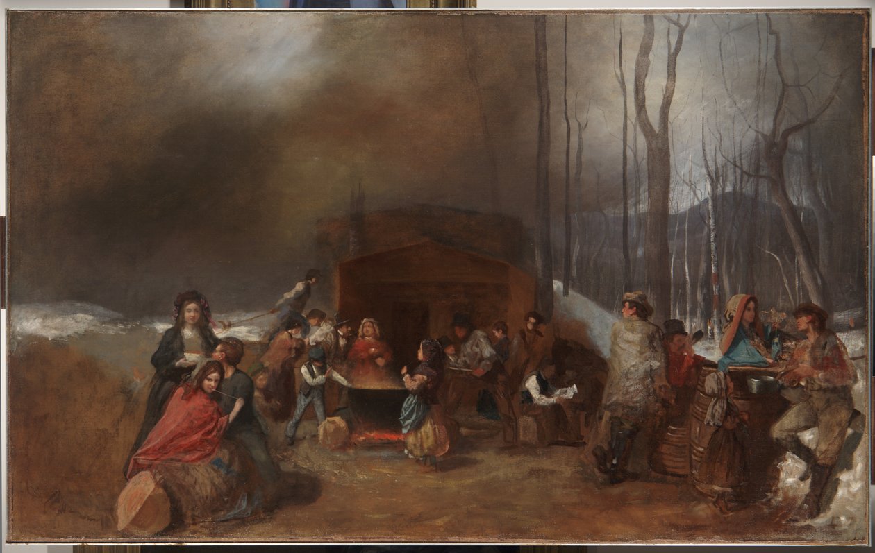 Sugaring Off, ca. 1865 av Eastman Johnson