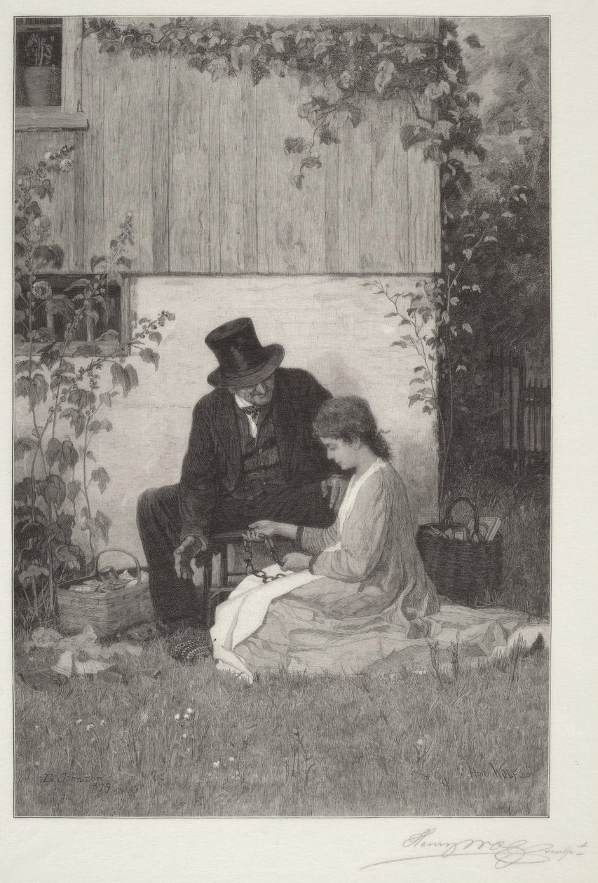En kremmer fra New England av Eastman Johnson