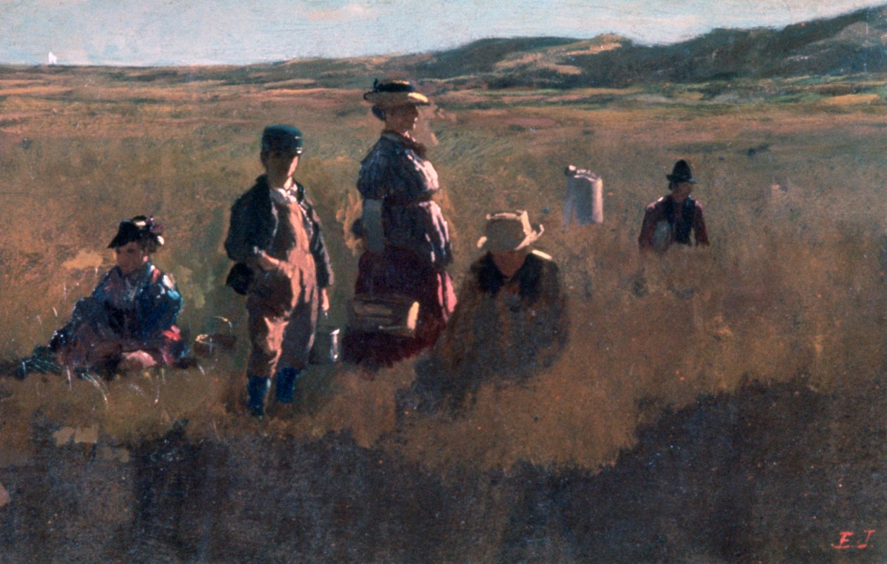 I felten, c1875 av Eastman Johnson
