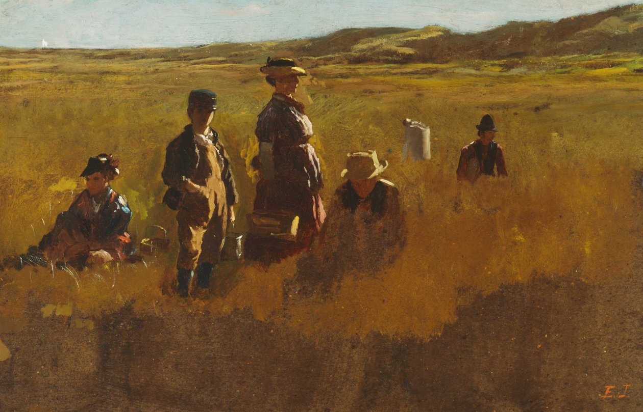 In the Fields, ca. 1878-80 av Eastman Johnson
