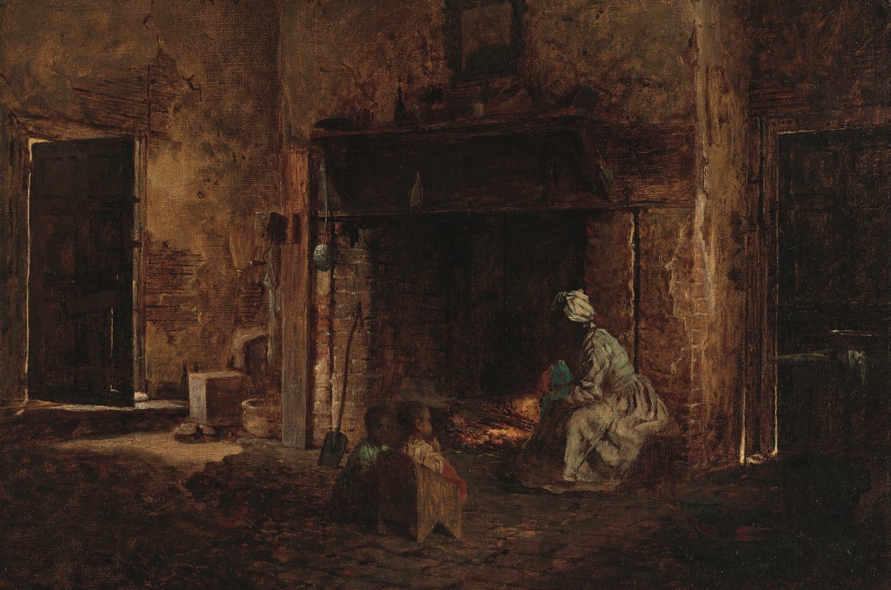 Kjøkken på Mount Vernon av Eastman Johnson