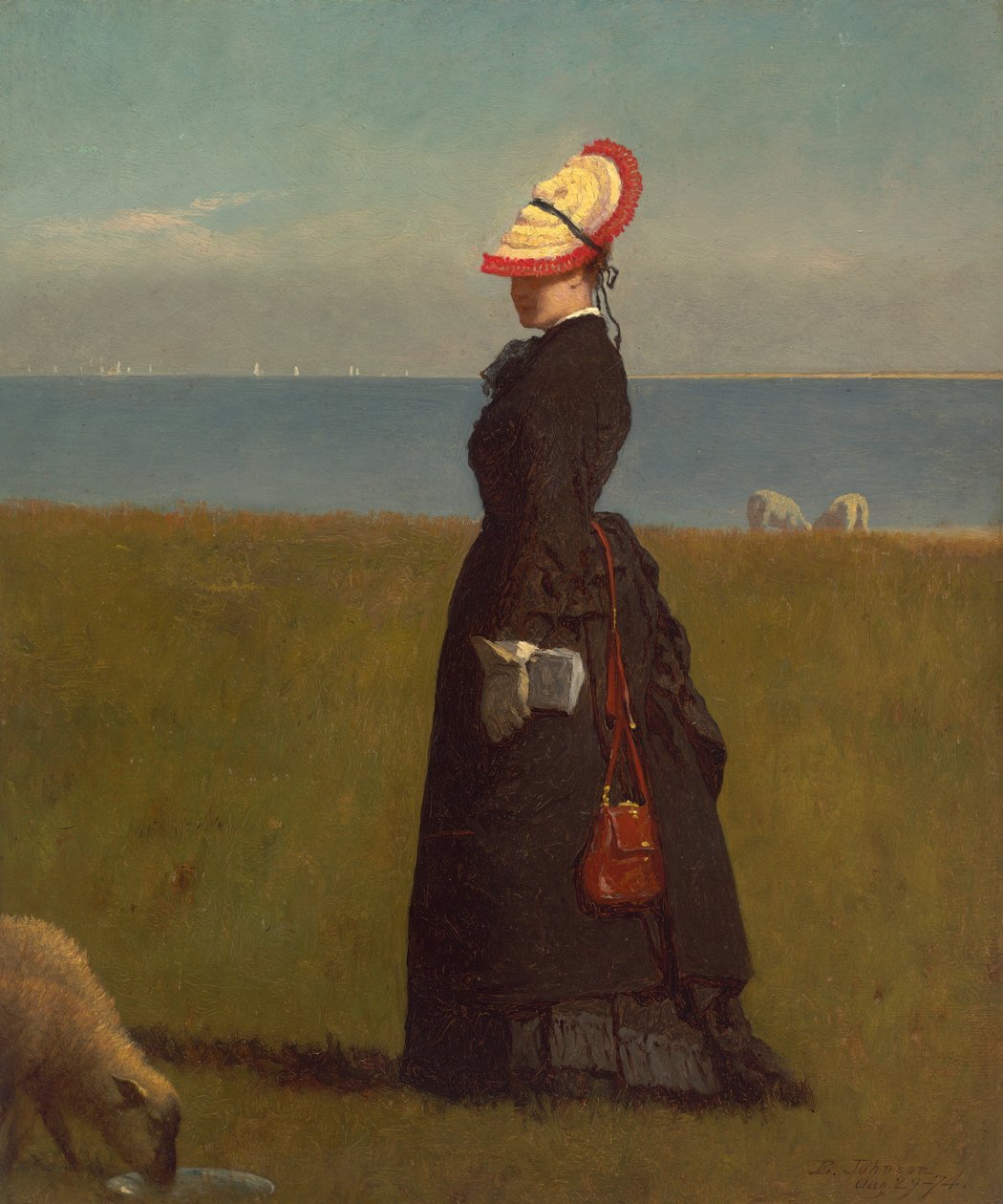 Lam, Nantucket av Eastman Johnson