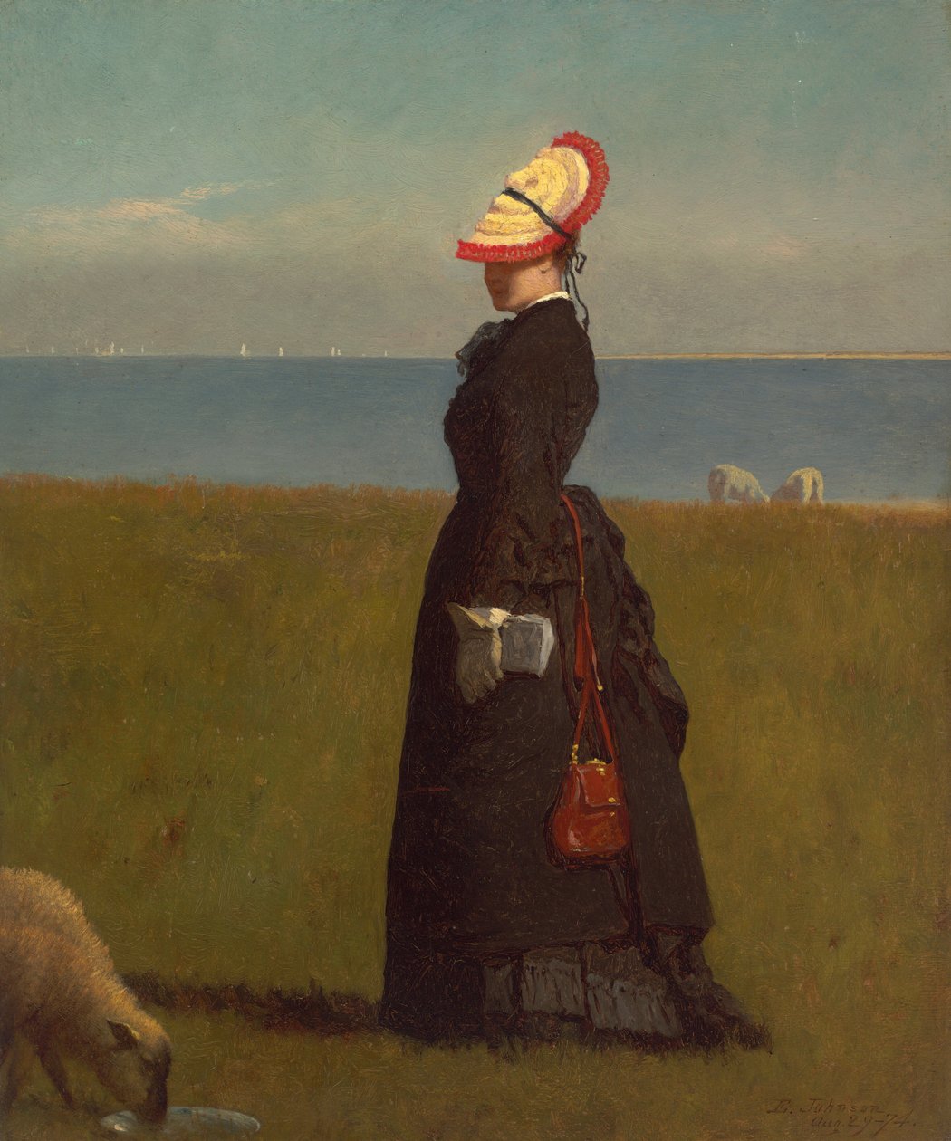Lam, Nantucket av Eastman Johnson