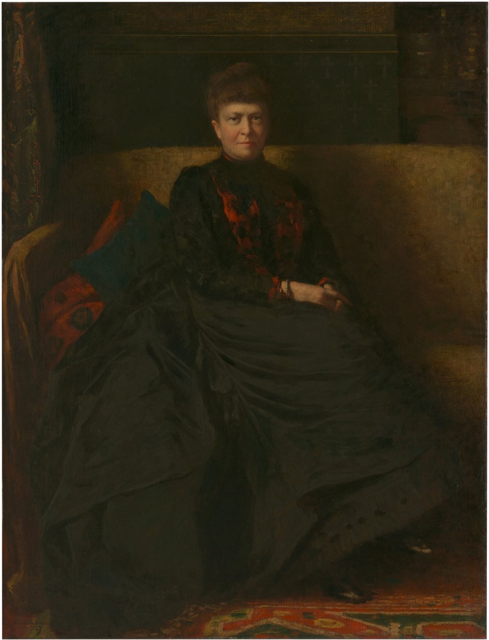 Fru Eastman Johnson av Eastman Johnson