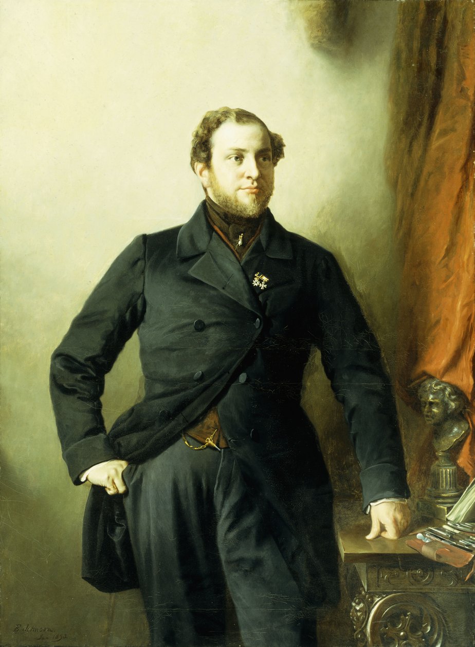 Portrett av Dr, 1853 av Eastman Johnson