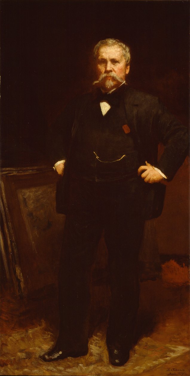 Selvportrett av Eastman Johnson