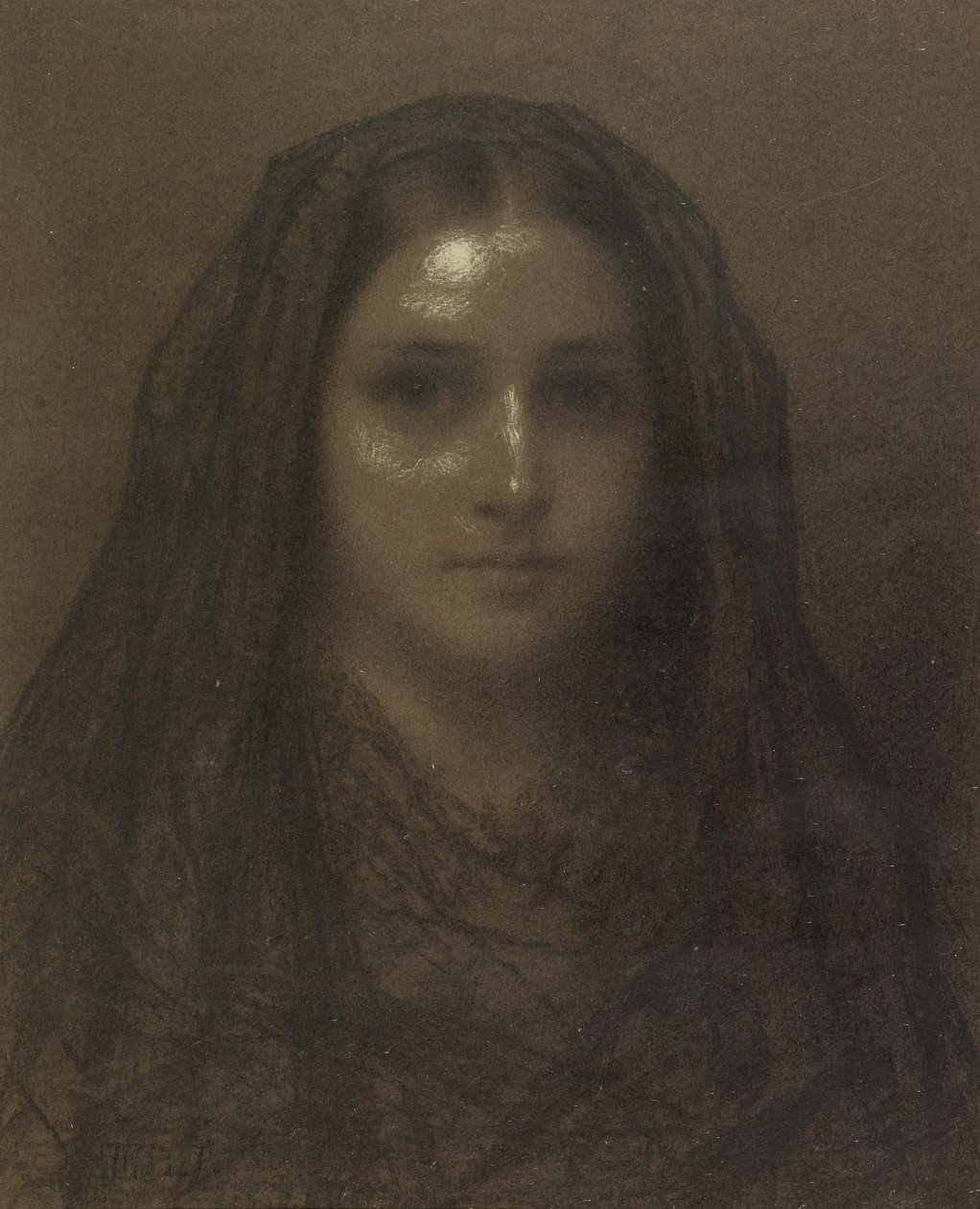 Spansk kvinne av Eastman Johnson