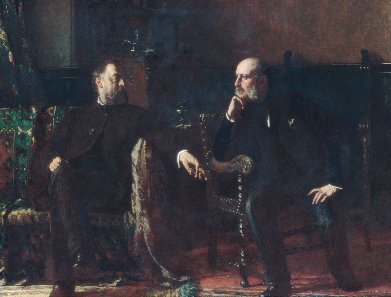 Finansieringsforslaget av Eastman Johnson