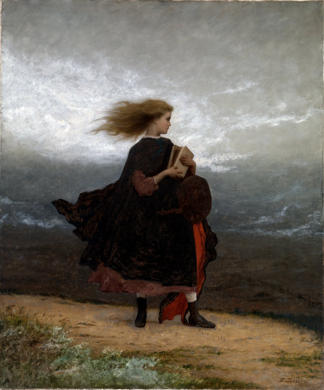 Jenta jeg etterlot meg av Eastman Johnson