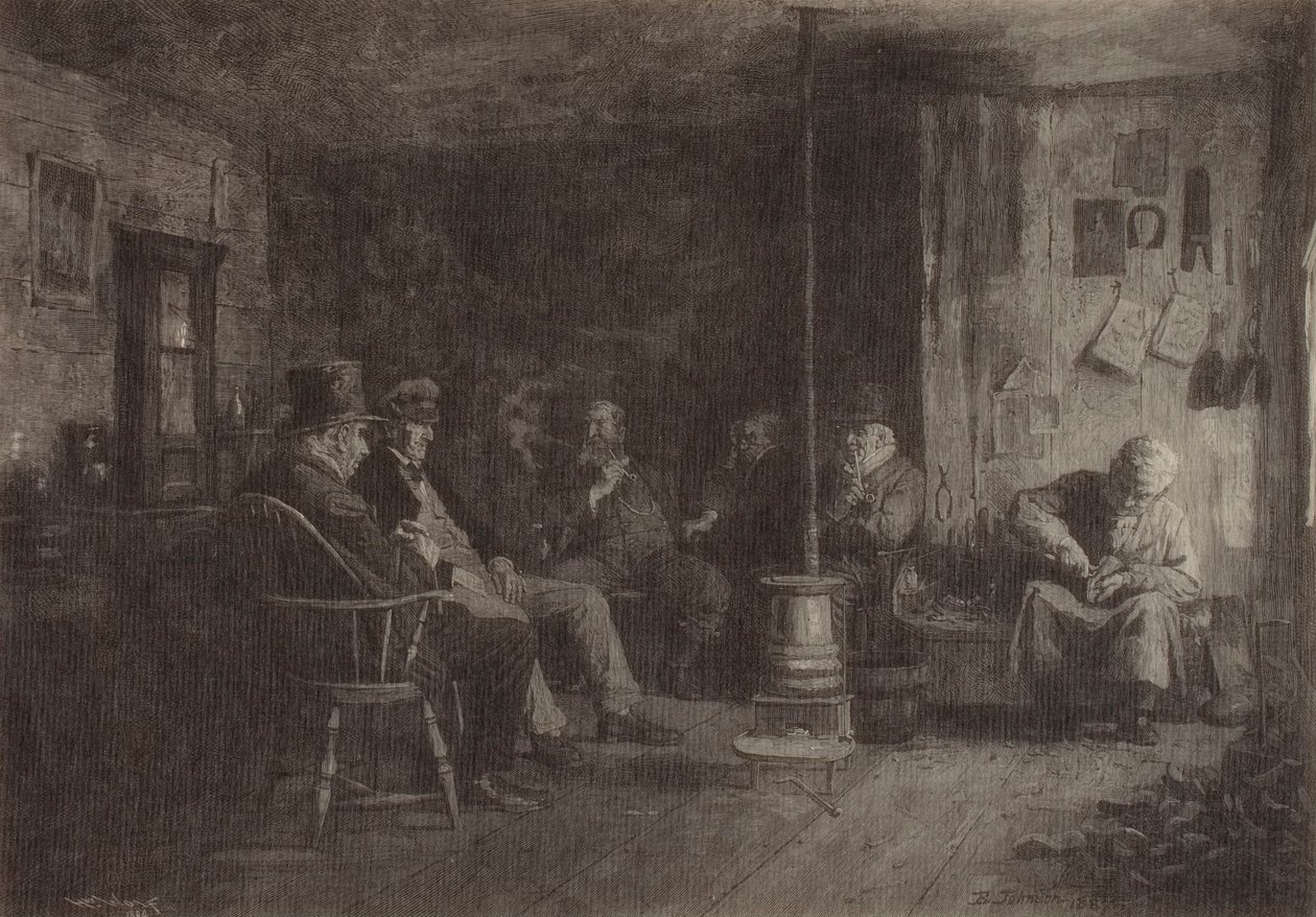 Nantuckets filosofiskole av Eastman Johnson