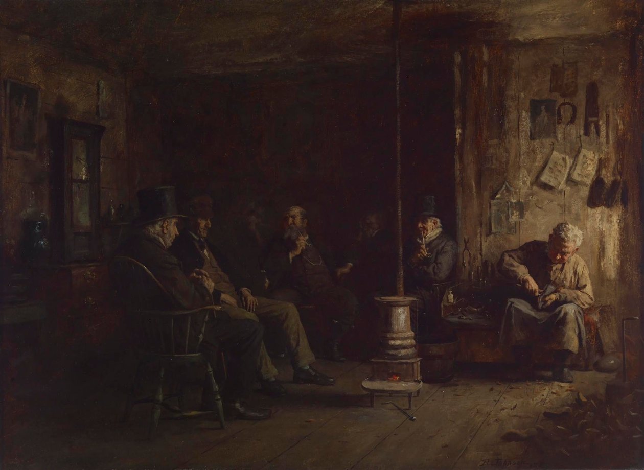 Nantuckets filosofiskole av Eastman Johnson