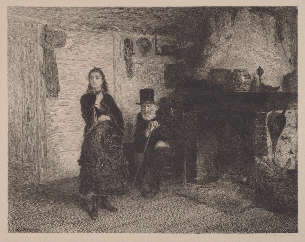 Irettesettelsen av Eastman Johnson