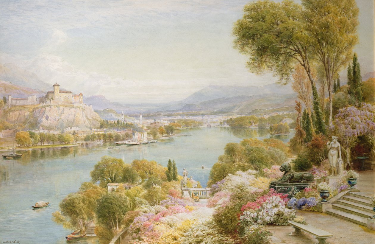 Lago Maggiore av Ebenezer Wake Cook