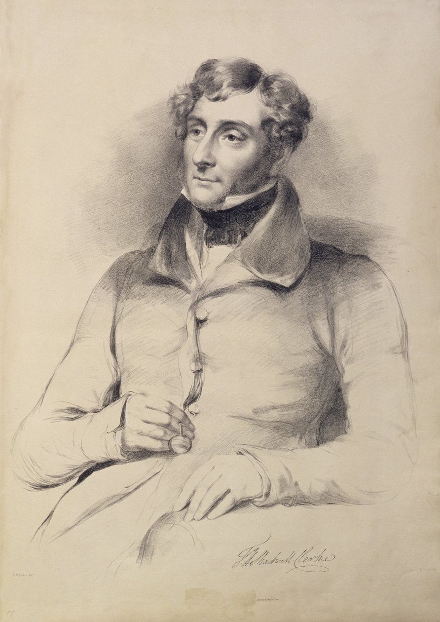 Thomas Henry Shadwell Clerke (1792-1849) av Eden Upton Eddis