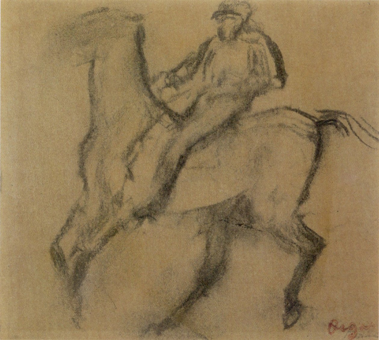 Jockey på Horsen av Edgar Degas
