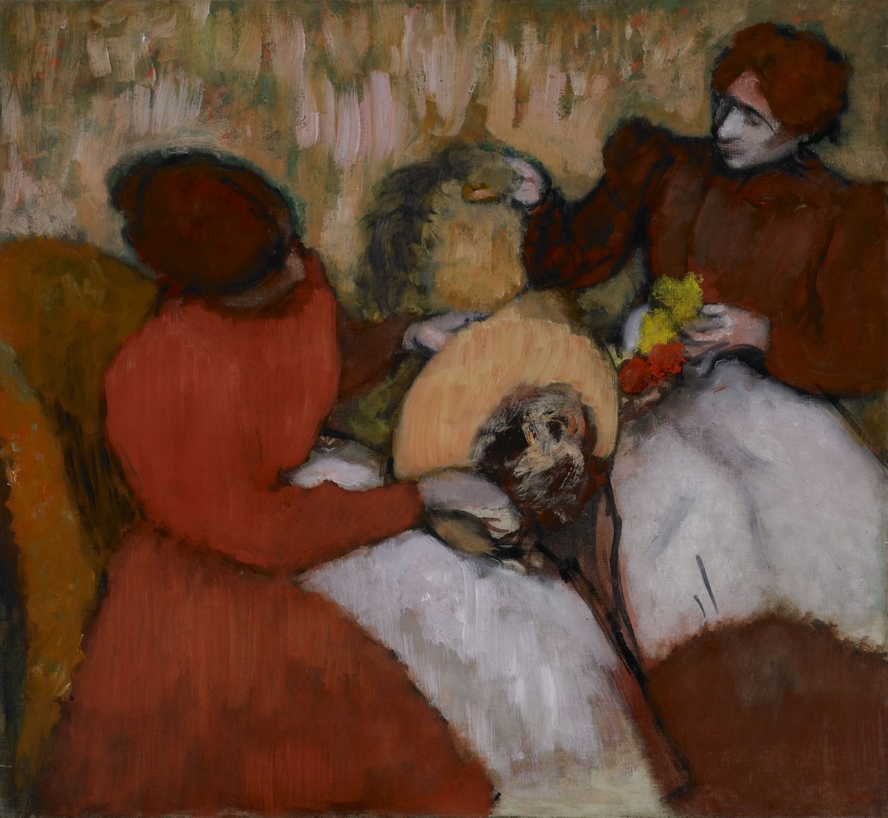 The Millinersn av Edgar Degas