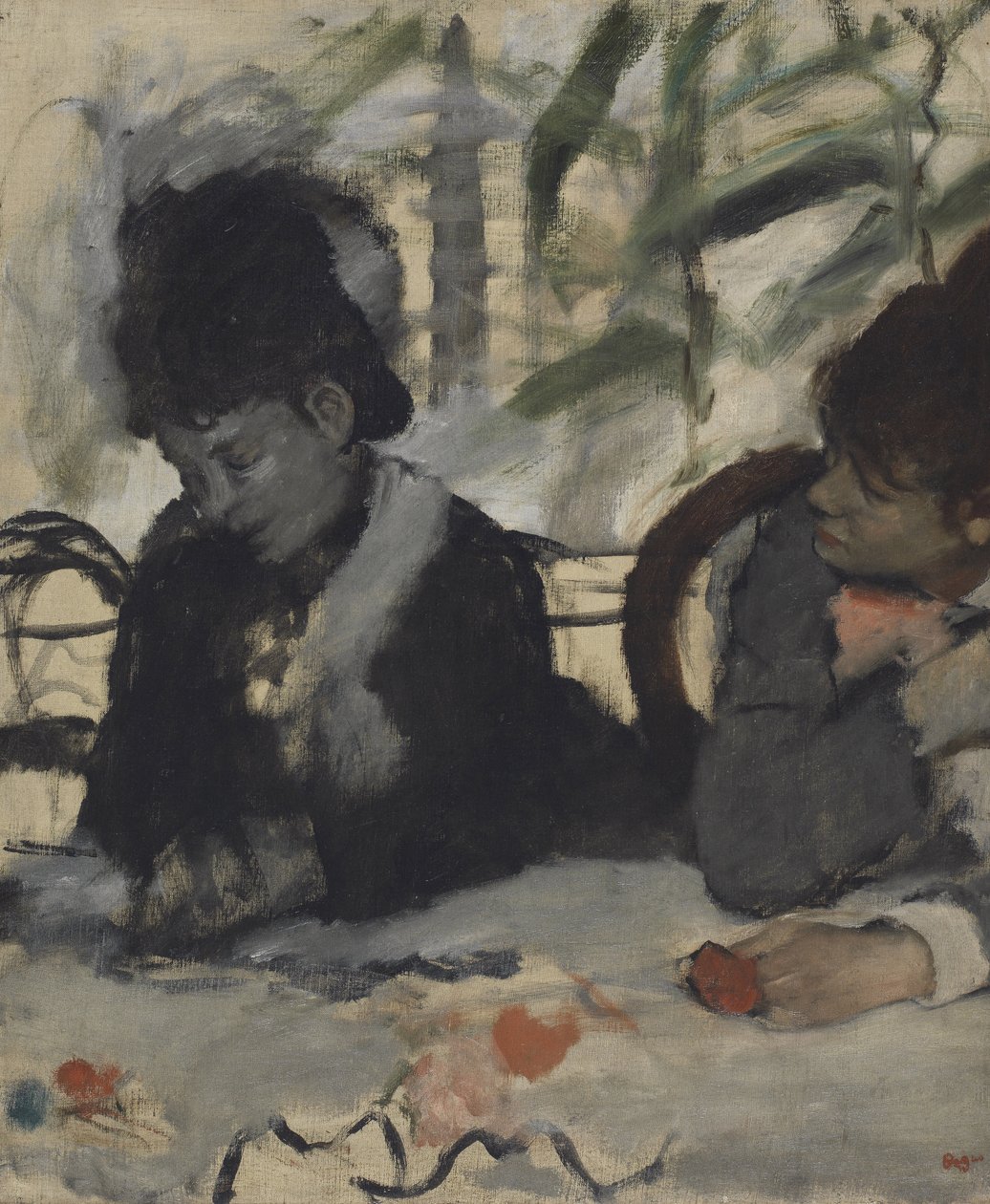 På kafeen, ca. 1875-7 av Edgar Degas