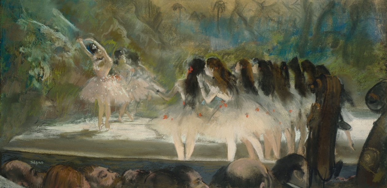Ballett på Paris Opéra av Edgar Degas