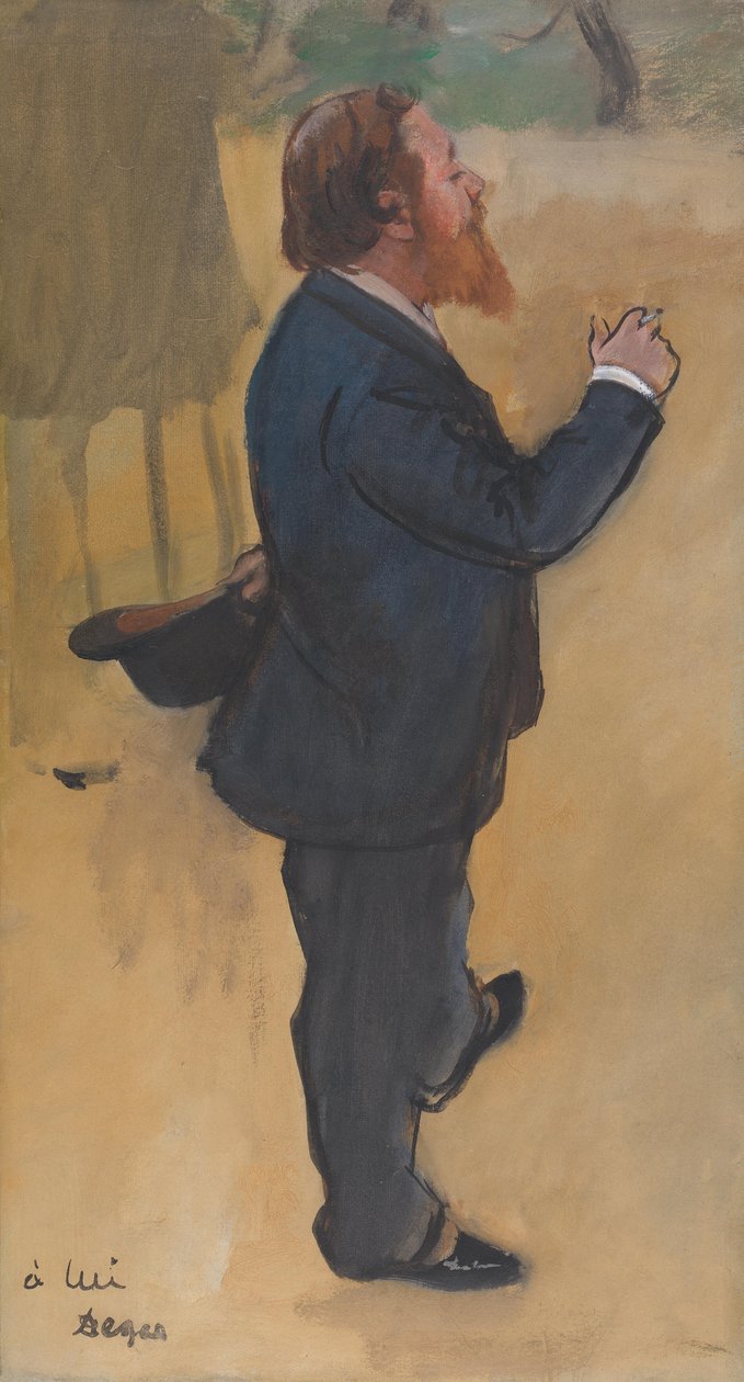 Carlo Pellegrini av Edgar Degas