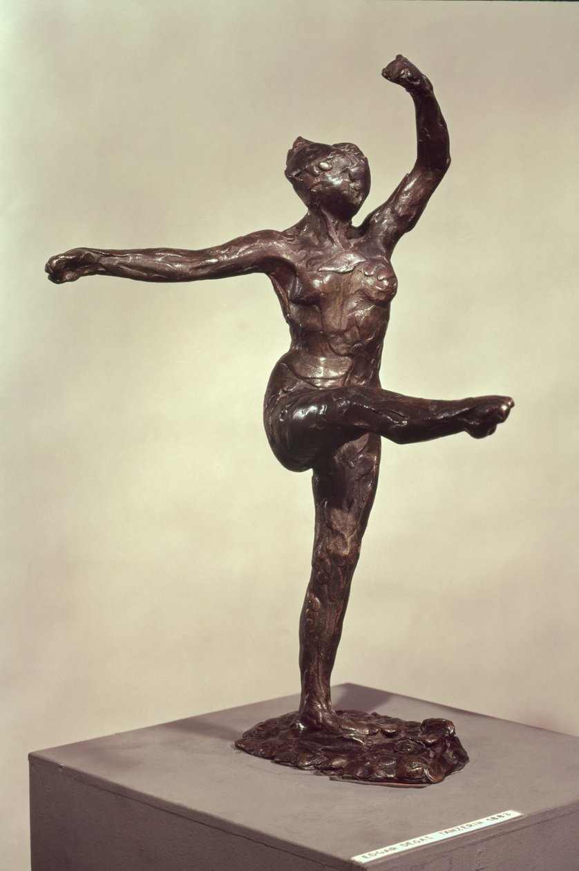 Danser, 1883 (bronse) av Edgar Degas