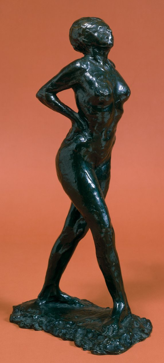 Danser i hvile, ca. 1882-95 (bronse) av Edgar Degas