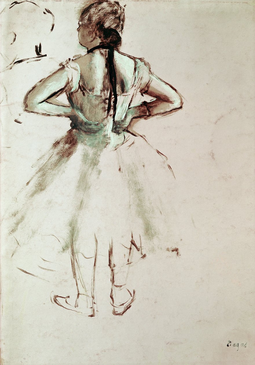 Danser sett fra baksiden av Edgar Degas