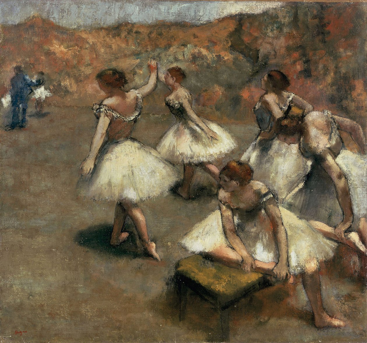 Dansere på scenen av Edgar Degas