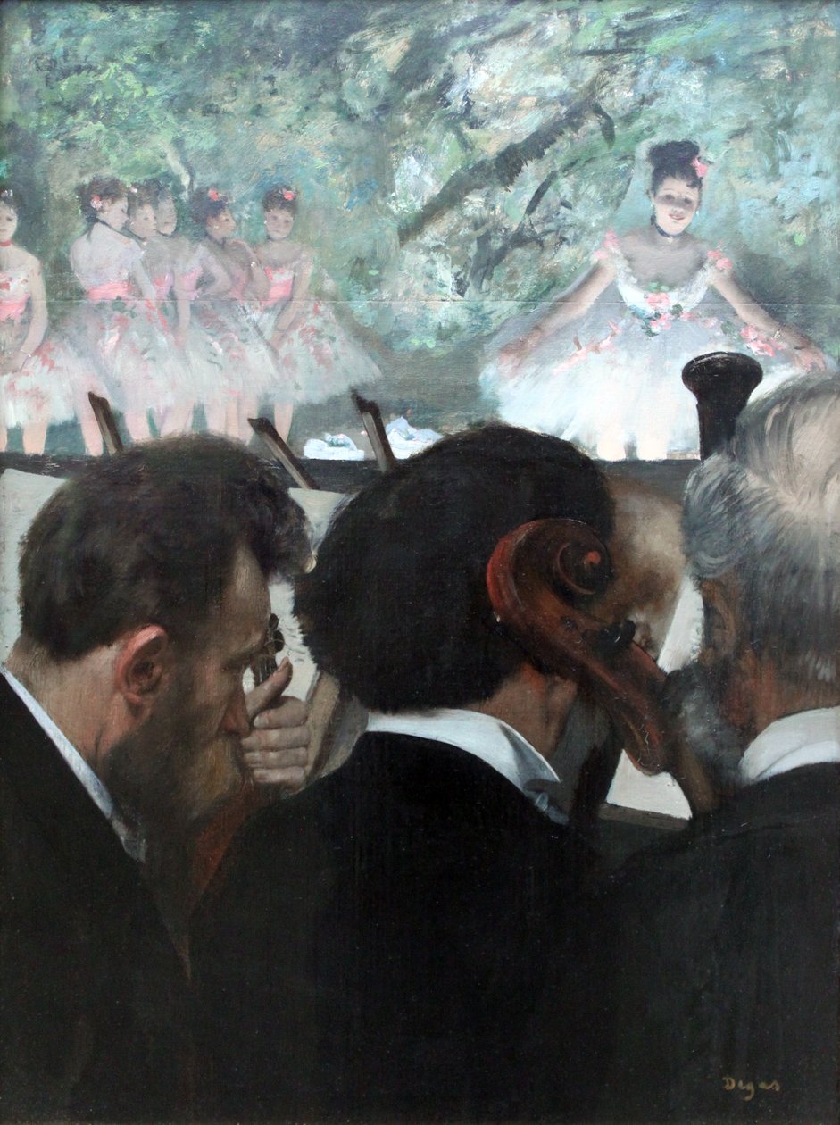 Orkestermusikerne av Edgar Degas