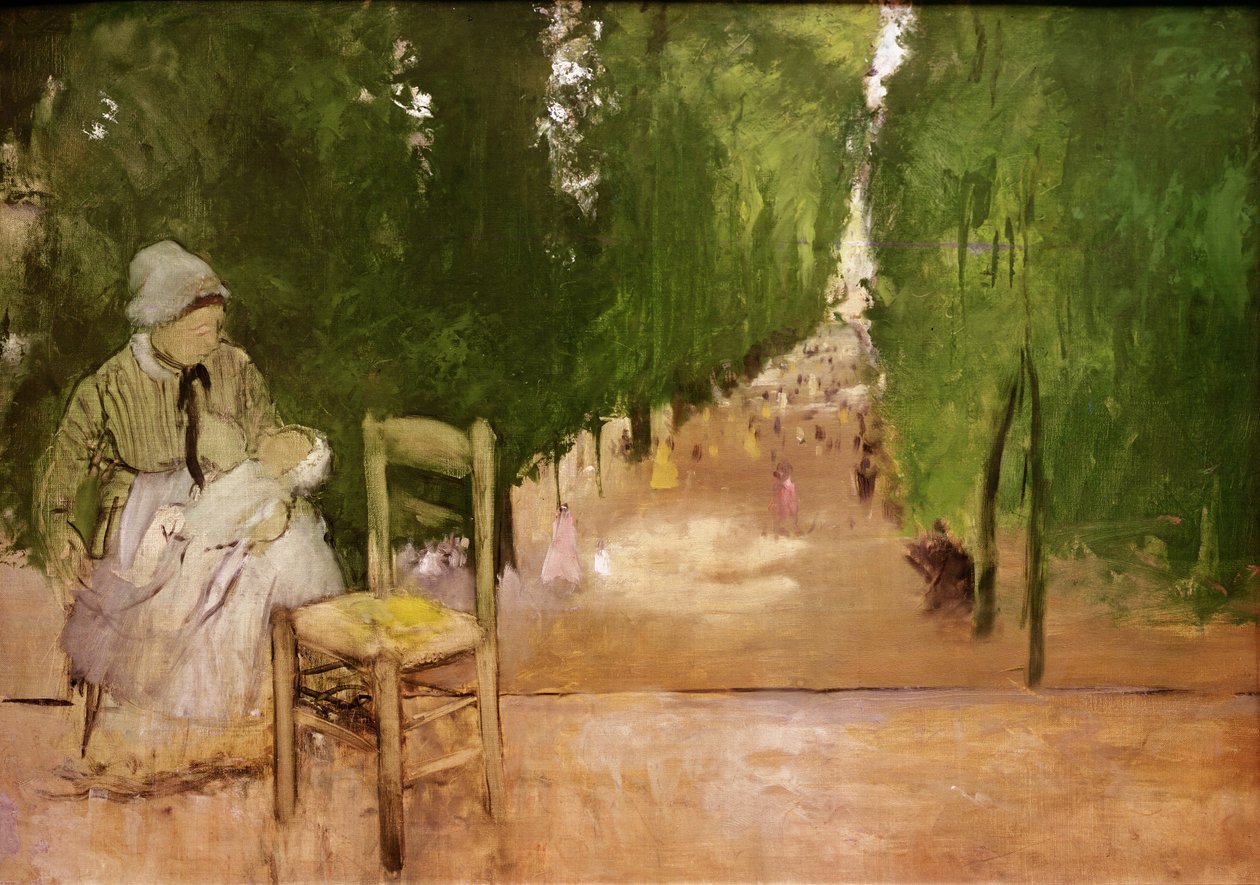 I Jardin du Luxeumbourg av Edgar Degas